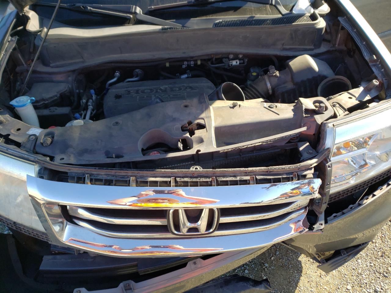 Photo 7 from auction – 2013 HONDA PILOT LX with VIN 5FNYF4H25DB014319