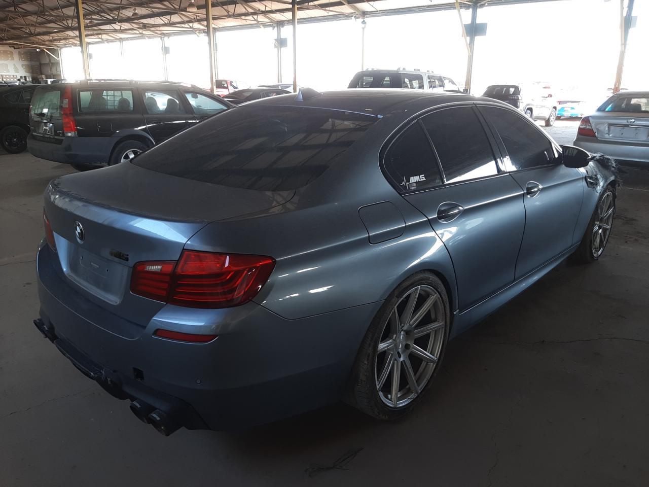 Photo 4 from auction – 2014 BMW M5 with VIN WBSFV9C5XED593110