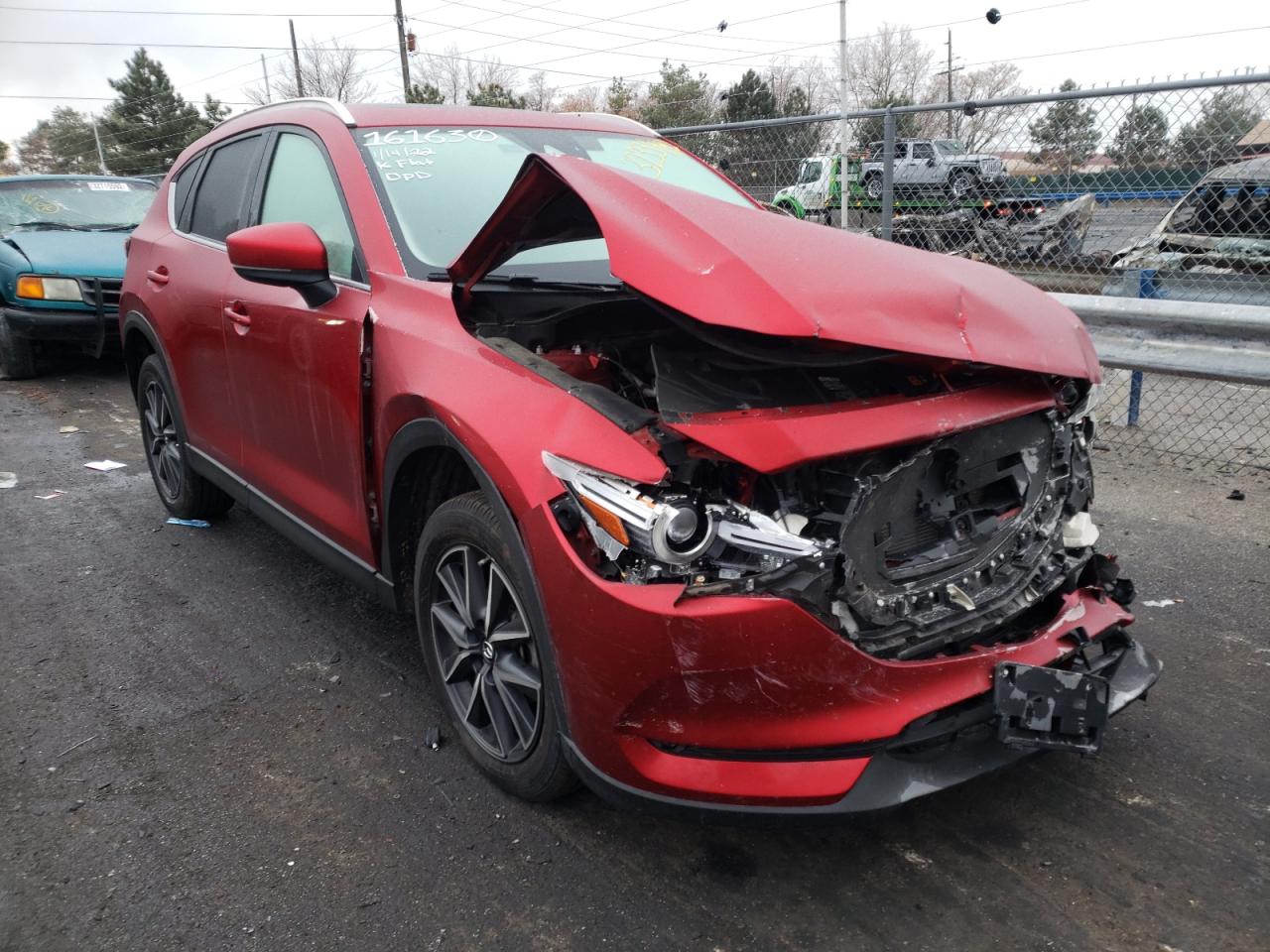 MAZDA CX-5 GRAND 2017 with VIN JM3KFBDL6H0210158 - Photo from auction