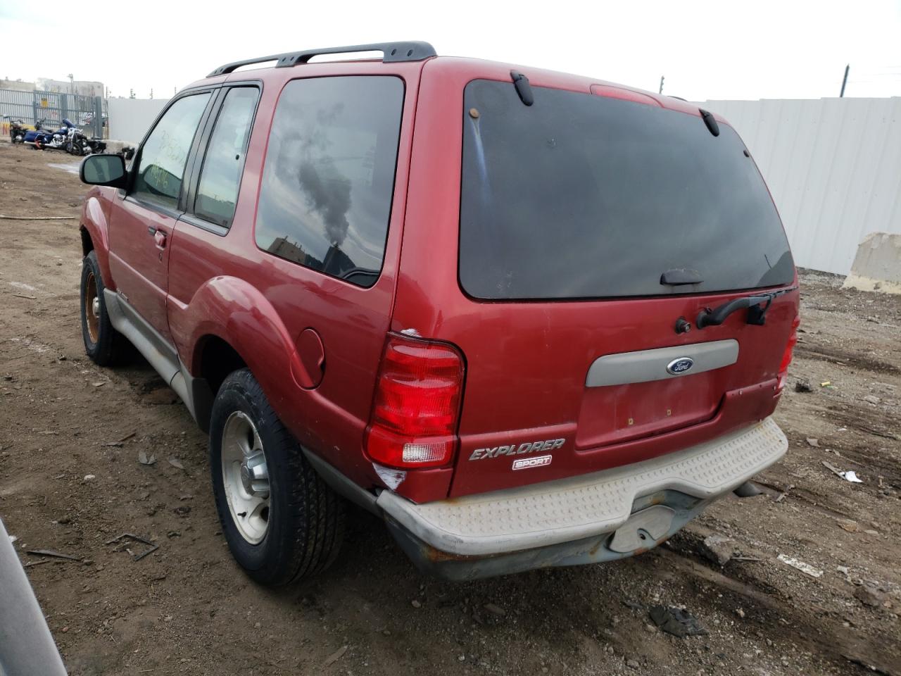 Photo 3 from auction – 2001 FORD EXPLORER S with VIN 1FMYU60E71UC95402