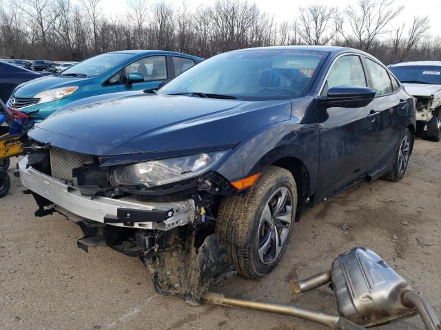 Photo 2 from auction – 2019 HONDA CIVIC LX with VIN 19XFC2F62KE013464