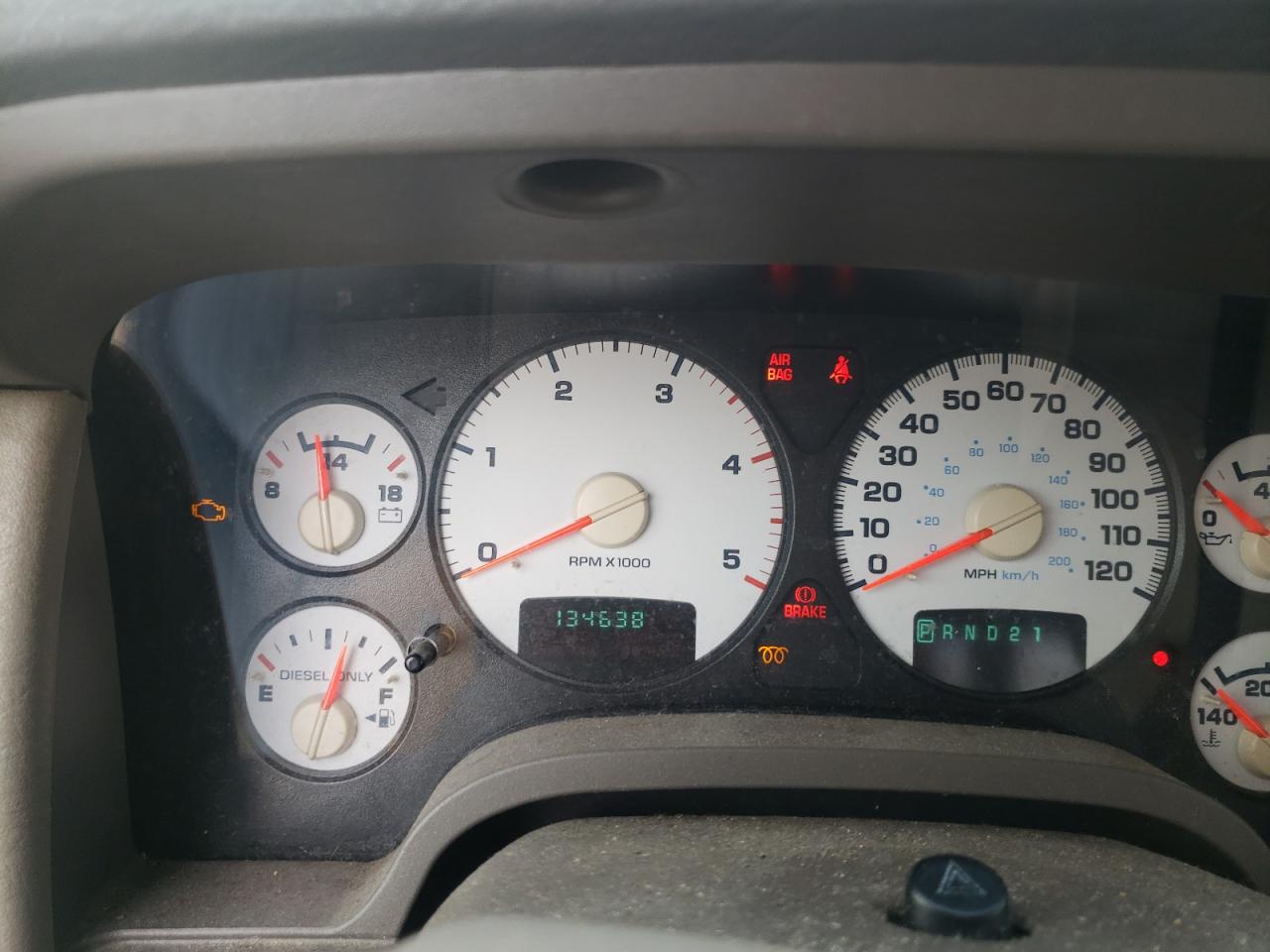 Photo 8 from auction – 2004 DODGE RAM 2500 S with VIN 3D7KA28C14G184274