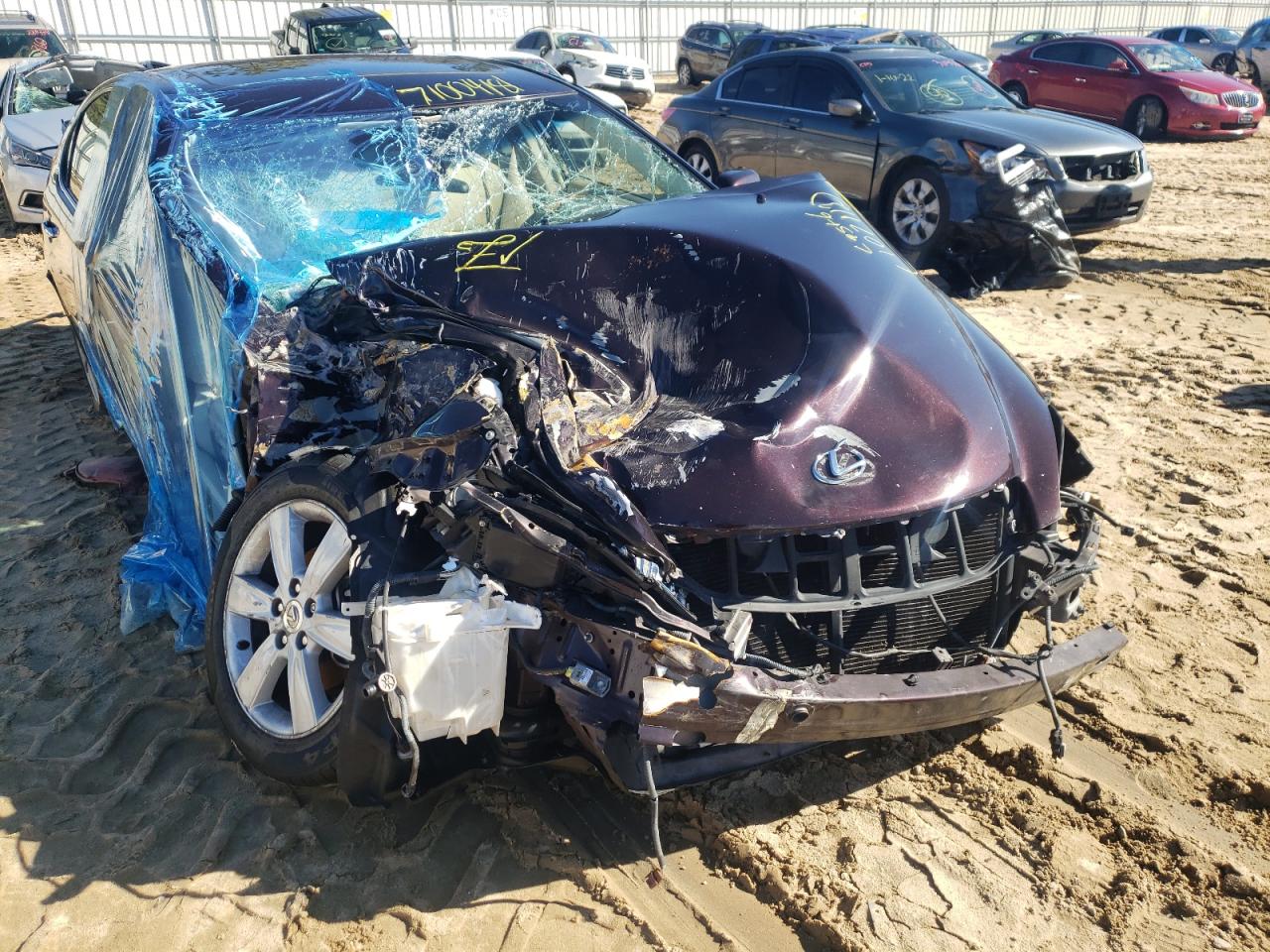 LEXUS ES 330 2005 with VIN JTHBA30G055107112 - Photo from auction