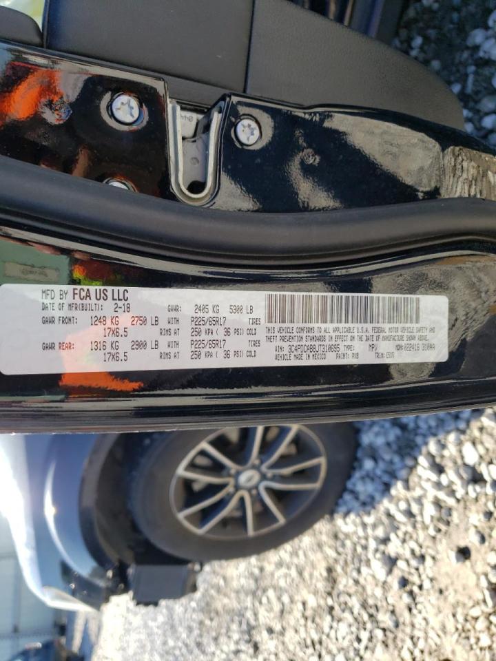 Photo 10 from auction – 2018 DODGE JOURNEY SE with VIN 3C4PDCAB8JT310695