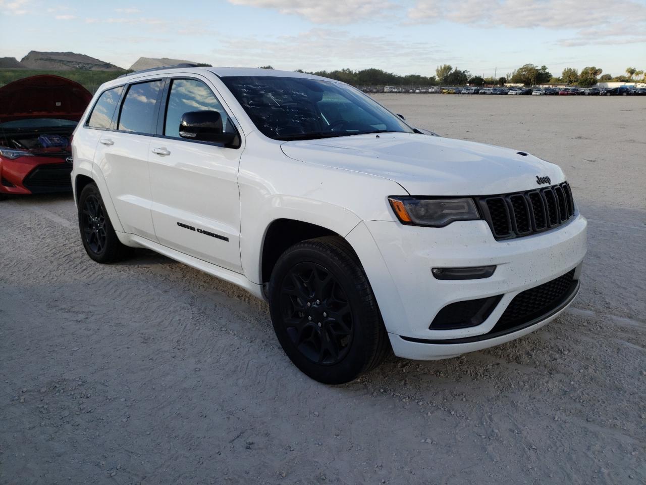 JEEP GRAND CHER 2021 with VIN 1C4RJEBG0MC680174 - Photo from auction