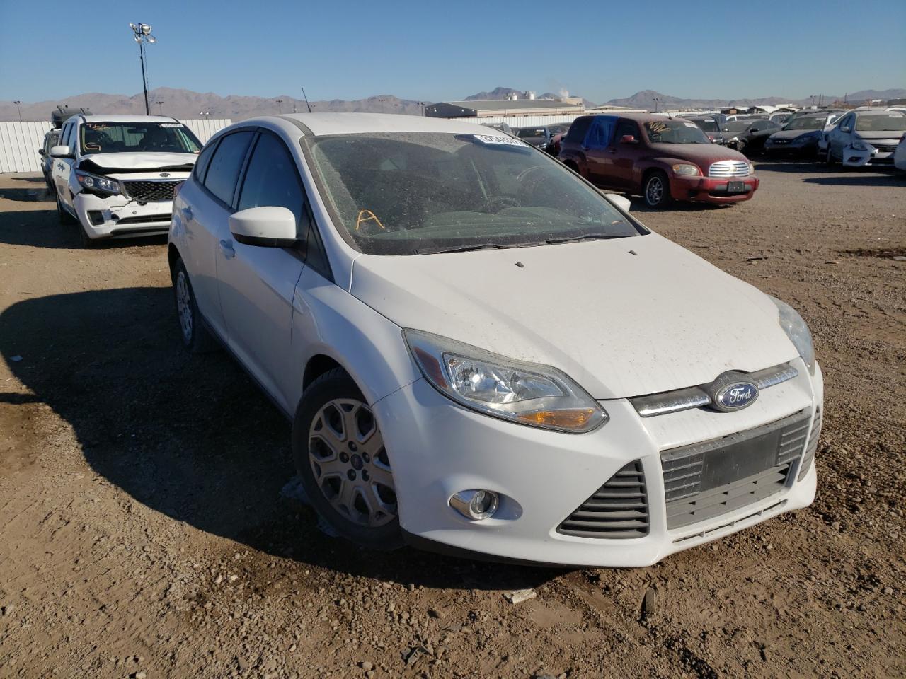 FORD FOCUS SE 2012 with VIN 1FAHP3K23CL321537 - Photo from auction