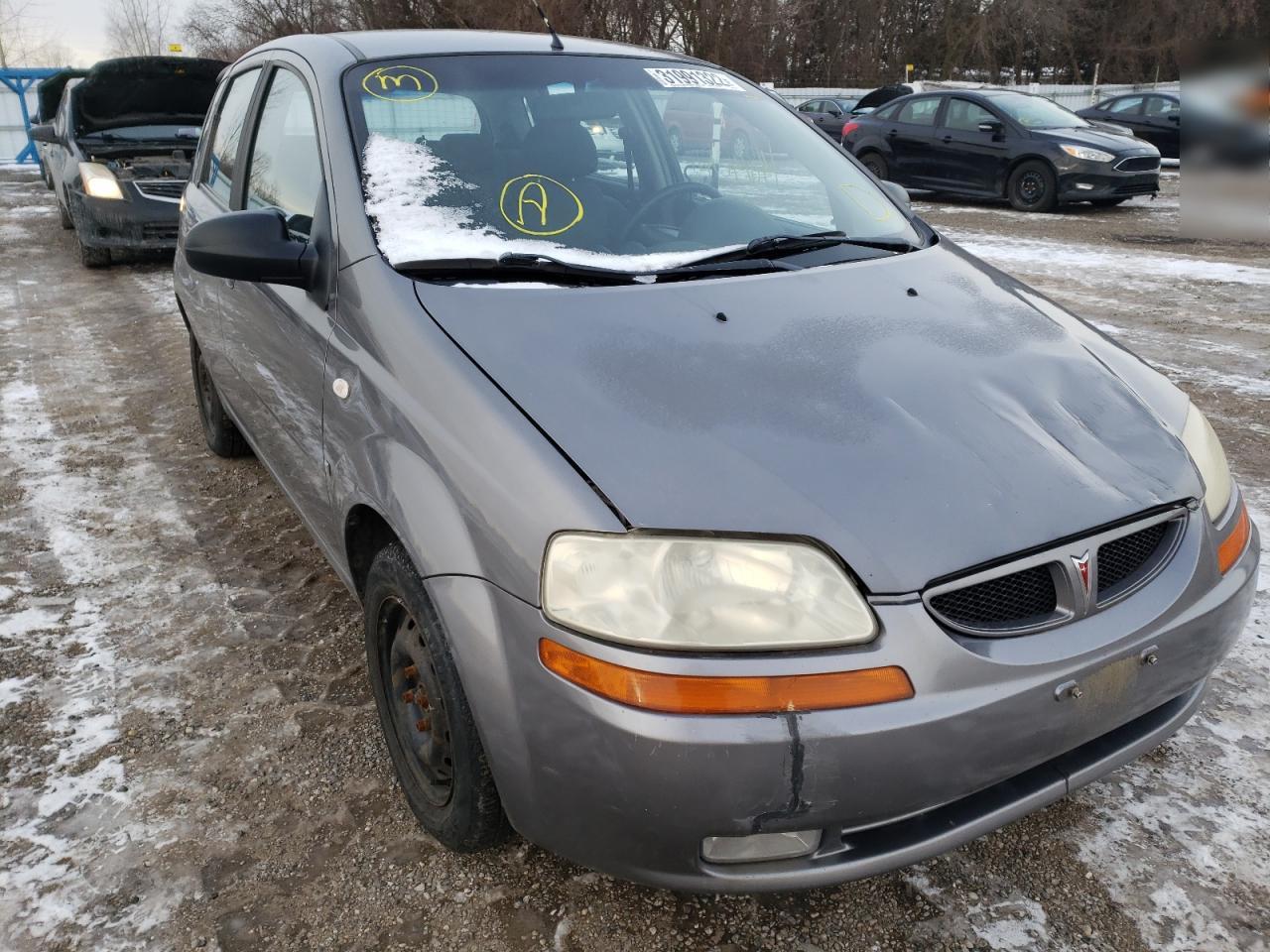 PONTIAC WAVE 2007 with VIN KL2TD65637B735249 - Photo from auction
