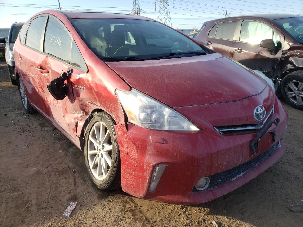 Photo 1 from auction – 2013 TOYOTA PRIUS V with VIN JTDZN3EU1D3200220