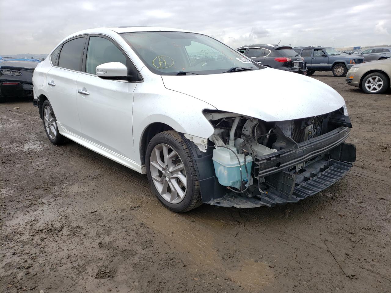 Photo 1 from auction – 2015 NISSAN SENTRA S with VIN 3N1AB7AP1FY349365