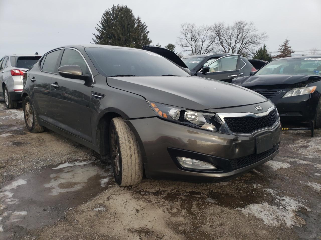 KIA OPTIMA LX 2013 with VIN 5XXGM4A77DG221928 - Photo from auction