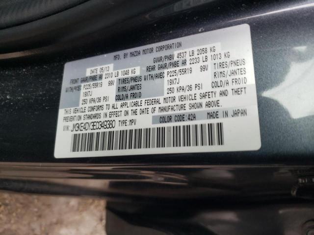 Photo 10 from auction – 2014 MAZDA CX-5 GT with VIN JM3KE4DY3E0349380