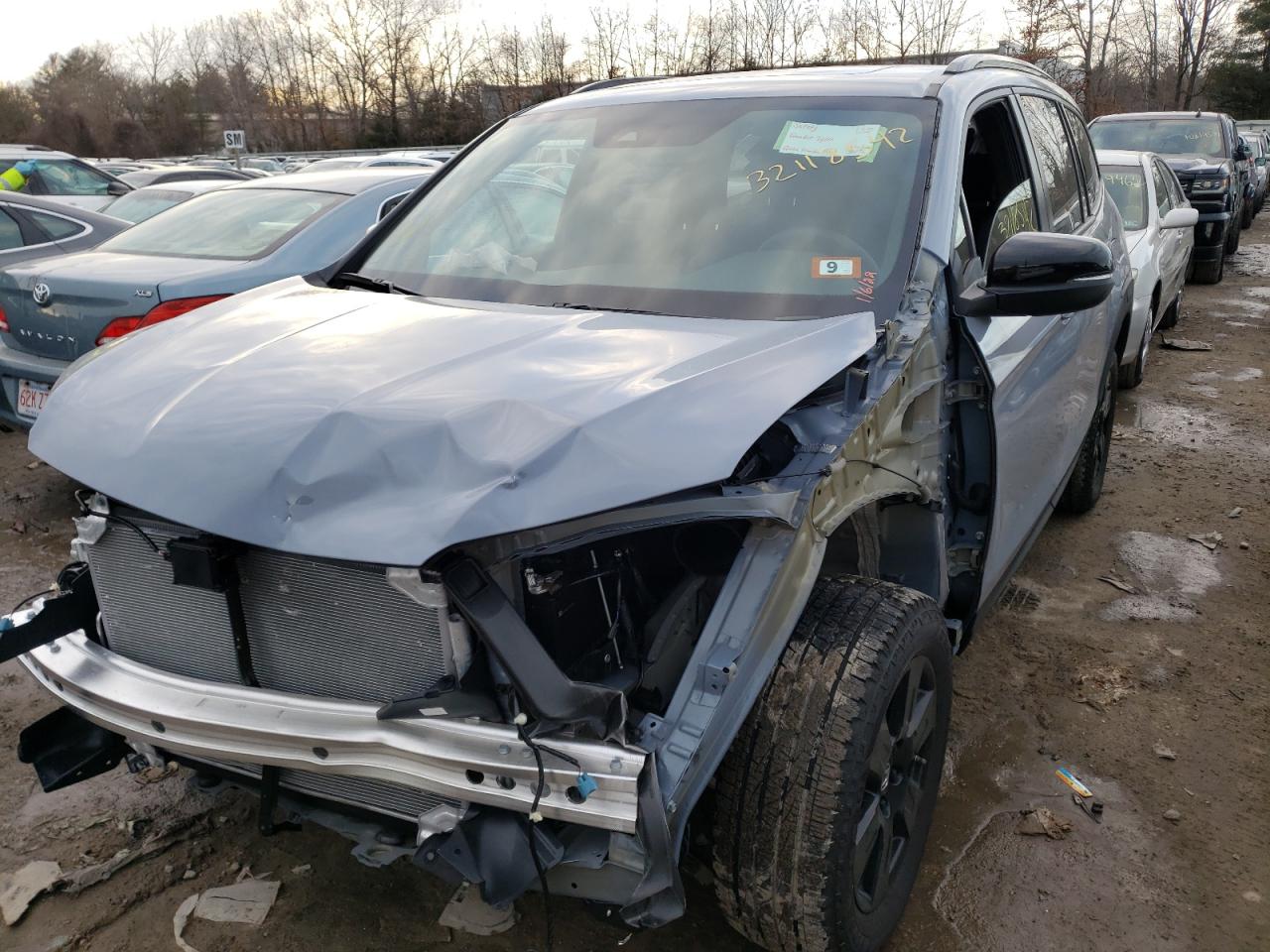 Photo 2 from auction – 2022 HONDA PILOT TRAI with VIN 5FNYF6H81NB023276
