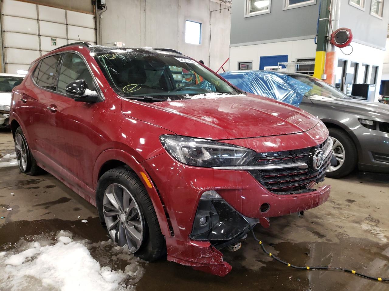 BUICK ENCORE GX 2021 with VIN KL4MMGSL8MB039252 - Photo from auction