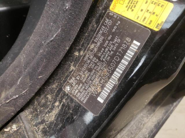 Photo 10 from auction – 2007 BMW 750 with VIN WBAHN83507DT71878