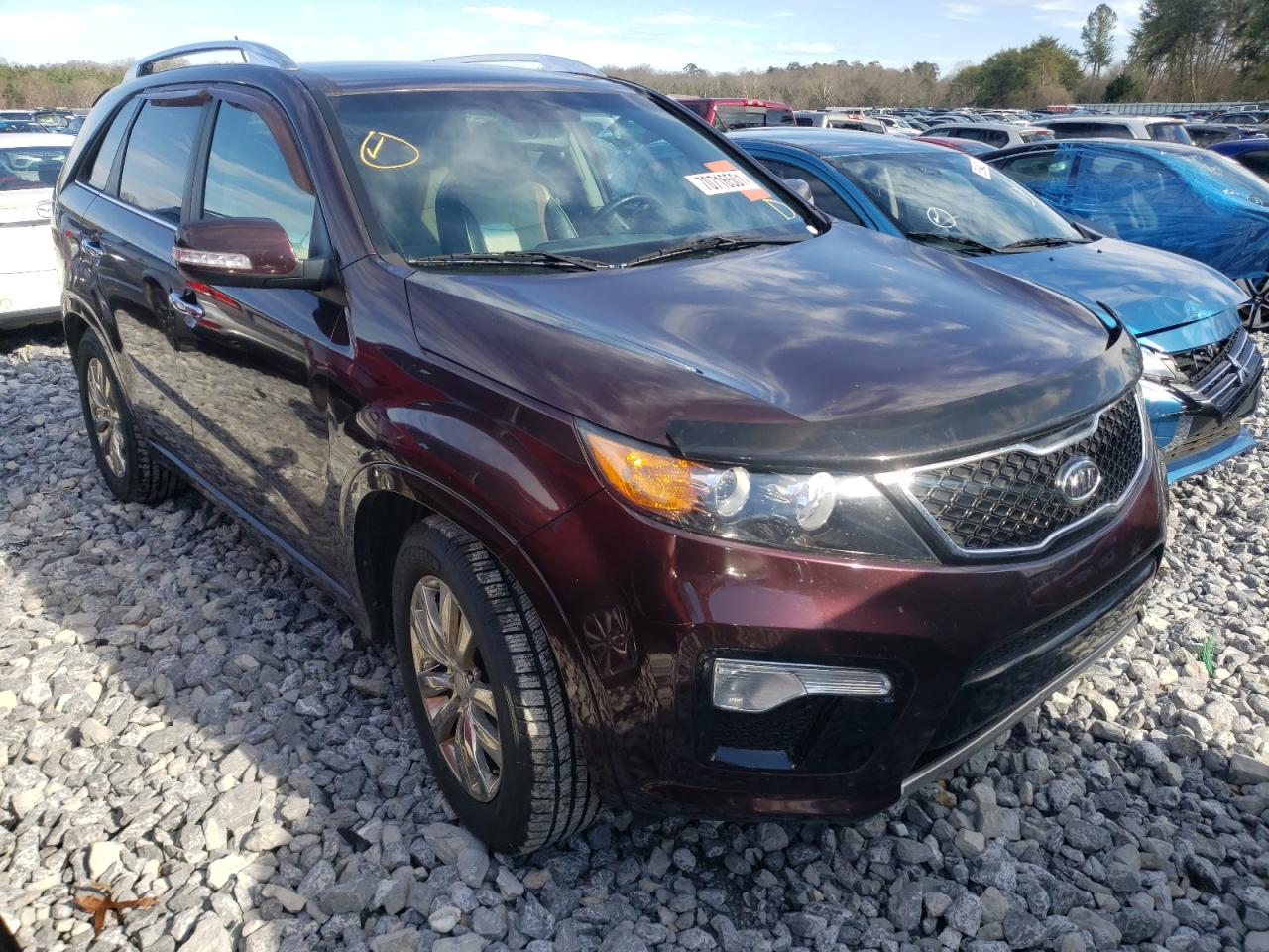 KIA SORENTO SX 2012 with VIN 5XYKW4A29CG298111 - Photo from auction