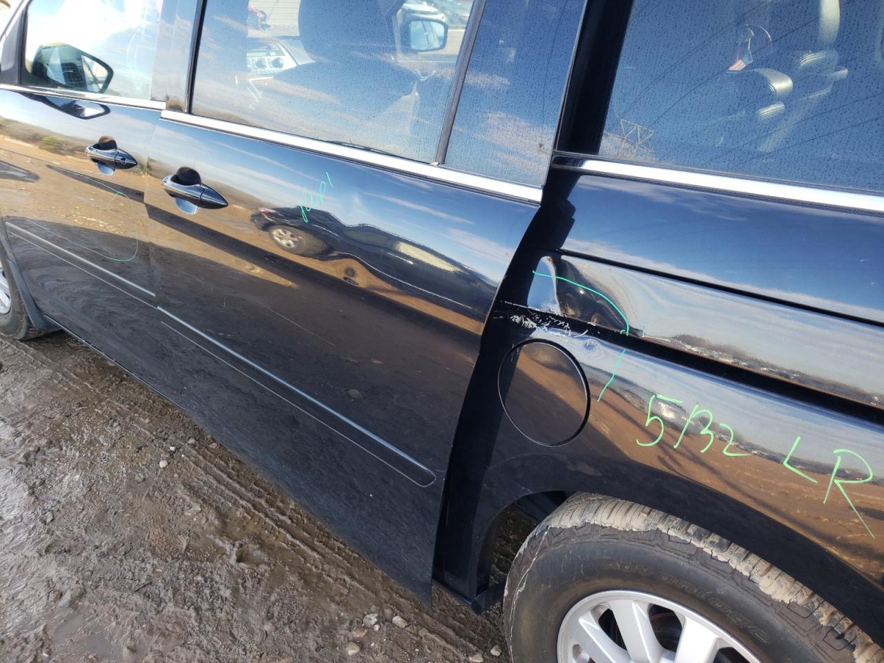 Photo 9 from auction – 2008 HONDA ODYSSEY EX with VIN 5FNRL38748B052875