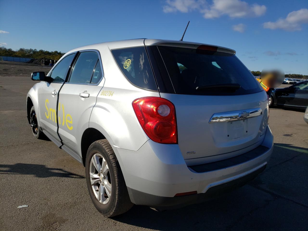 Photo 3 from auction – 2014 CHEVROLET EQUINOX LS with VIN 2GNFLEEK3E6244790