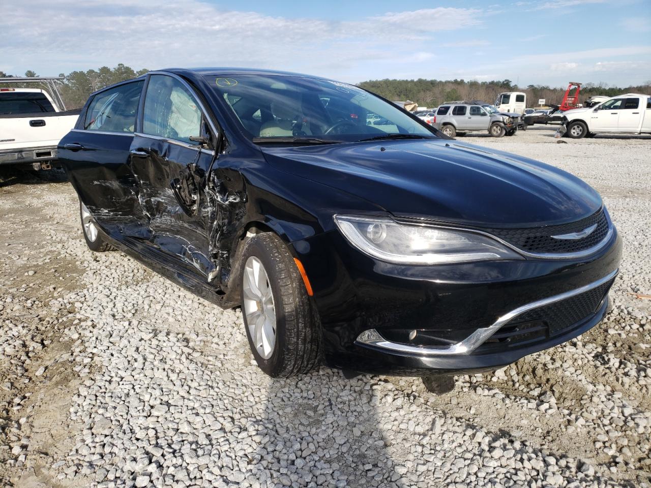 CHRYSLER 200 C 2015 with VIN 1C3CCCCB0FN619023 - Photo from auction