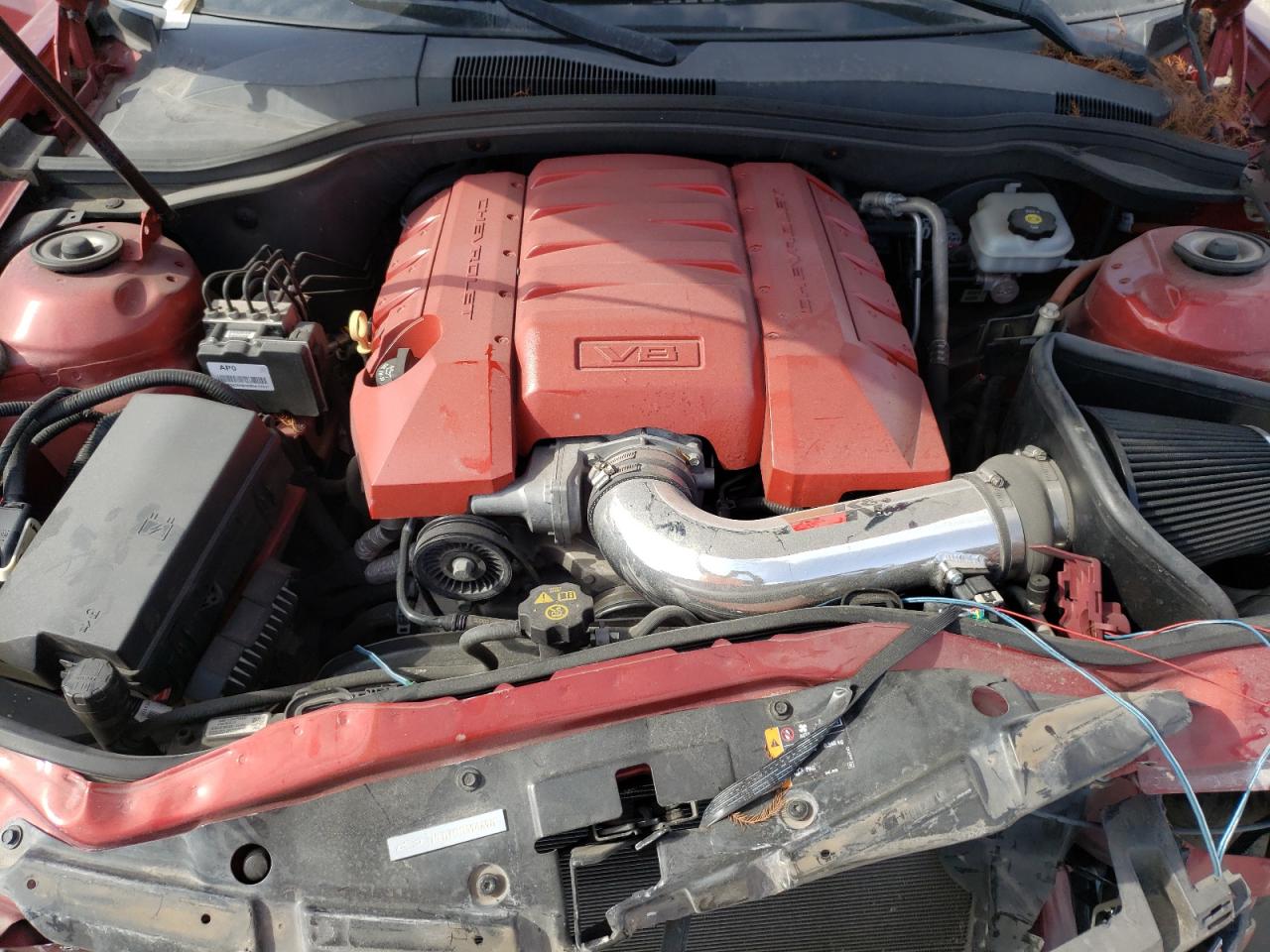 Photo 7 from auction – 2014 CHEVROLET CAMARO 2SS with VIN 2G1FK1EJ8E9177753