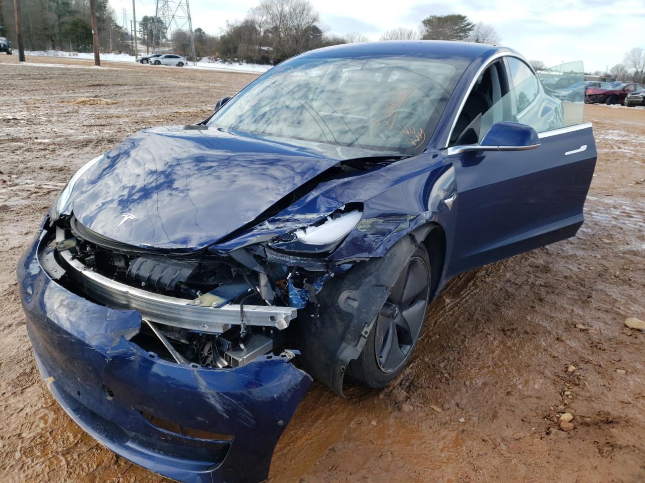 Photo 2 from auction – 2018 TESLA MODEL 3 with VIN 5YJ3E1EA5JF058923