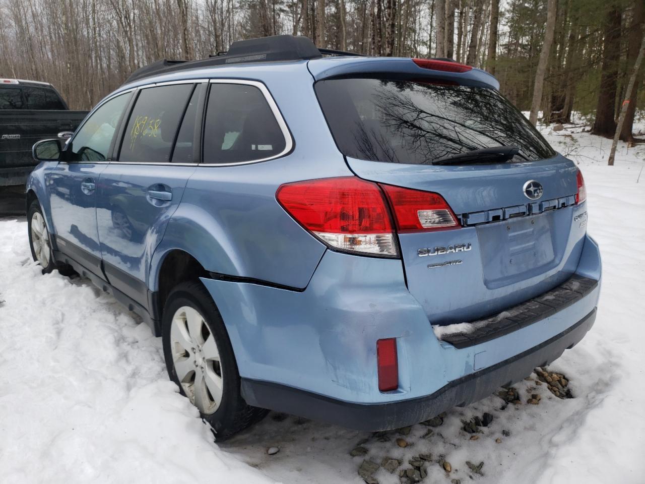 Photo 3 from auction – 2010 SUBARU OUTBACK 2. with VIN 4S4BRBKC5A3356621