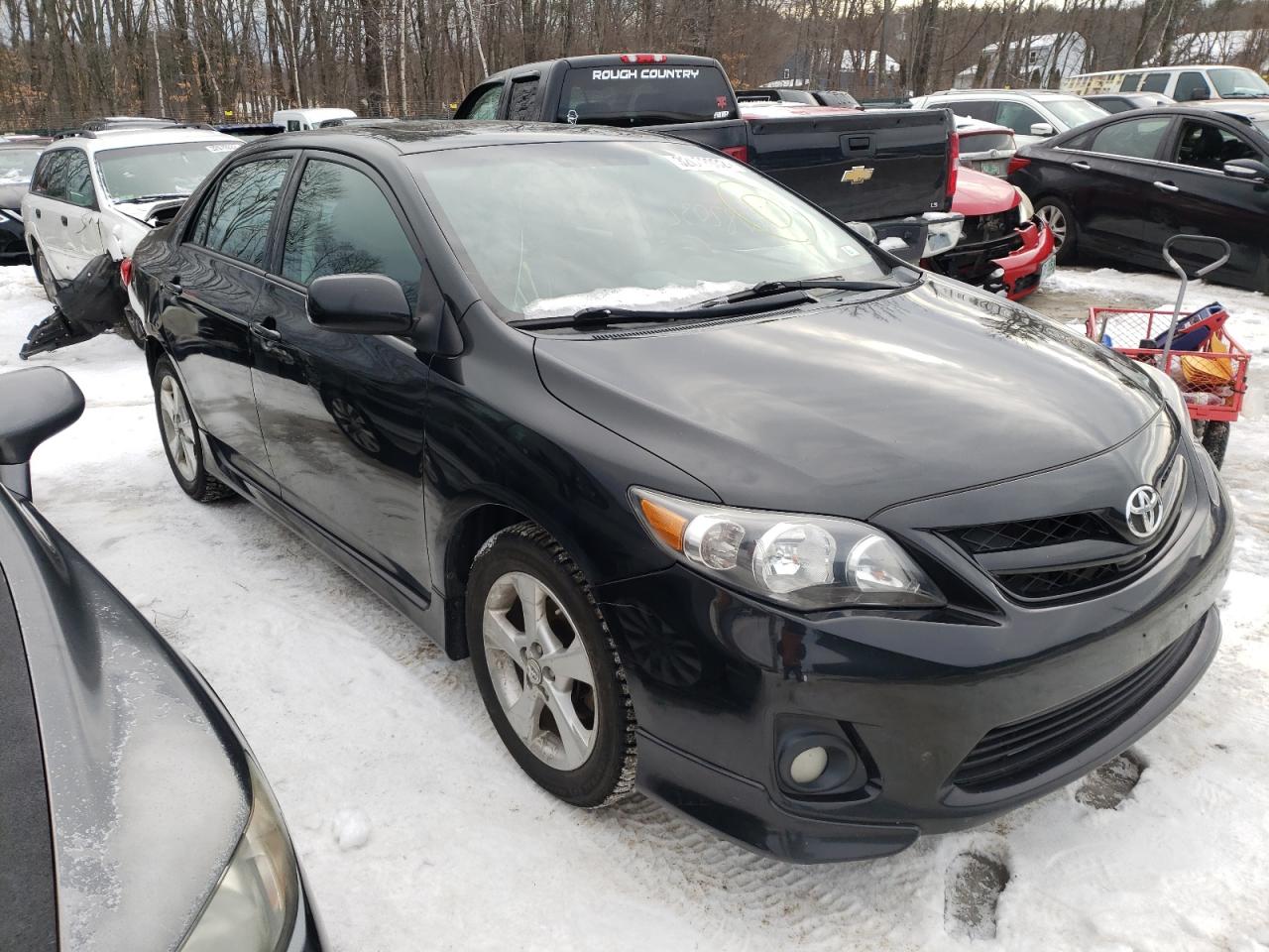 TOYOTA COROLLA BA 2012 with VIN 2T1BU4EE3CC796035 - Photo from auction