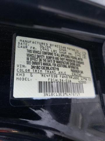 Photo 10 from auction – 2009 NISSAN VERSA S with VIN 3N1BC13E39L478719