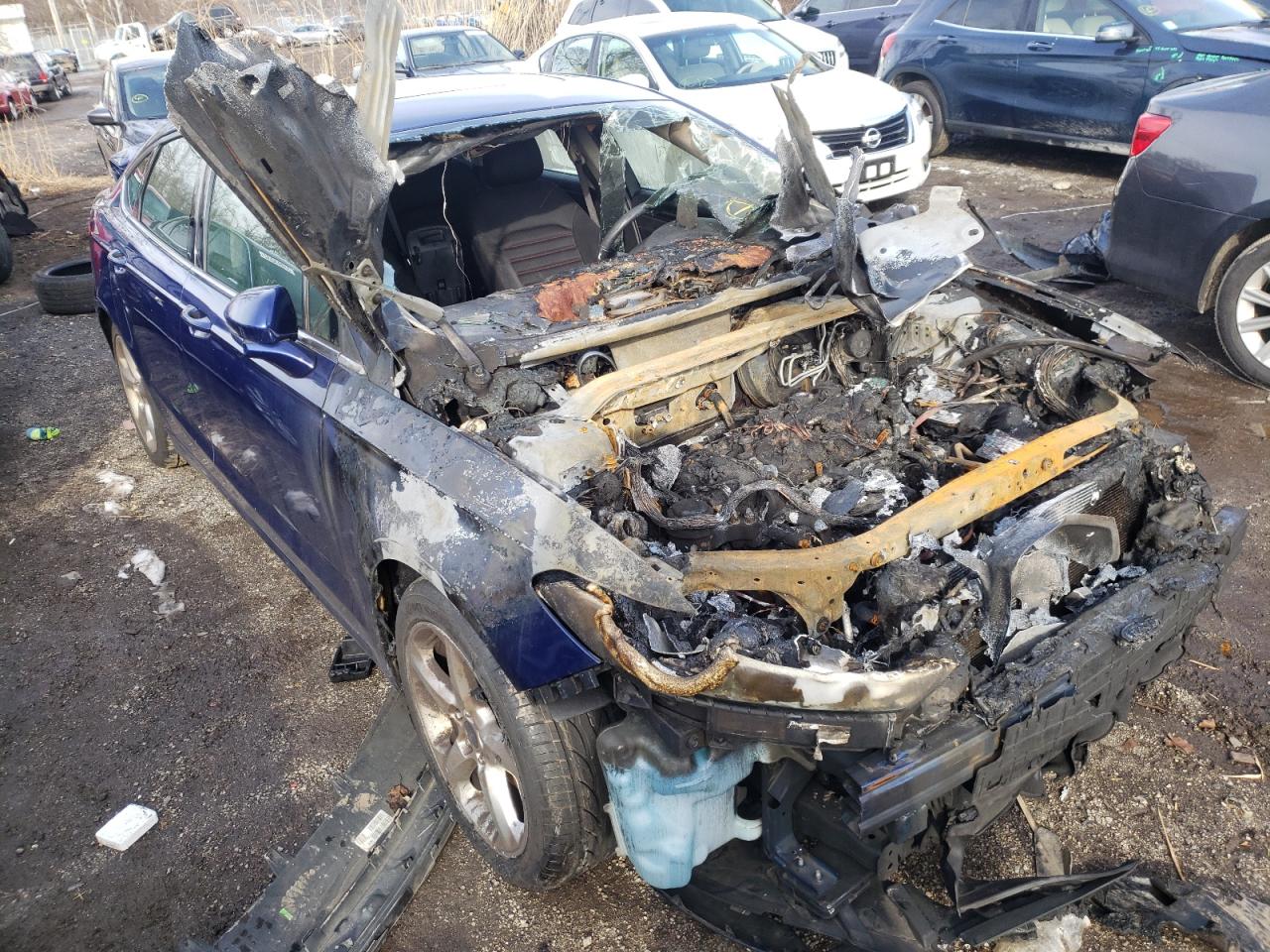 FORD FUSION SE 2013 with VIN 3FA6P0HR6DR336501 - Photo from auction