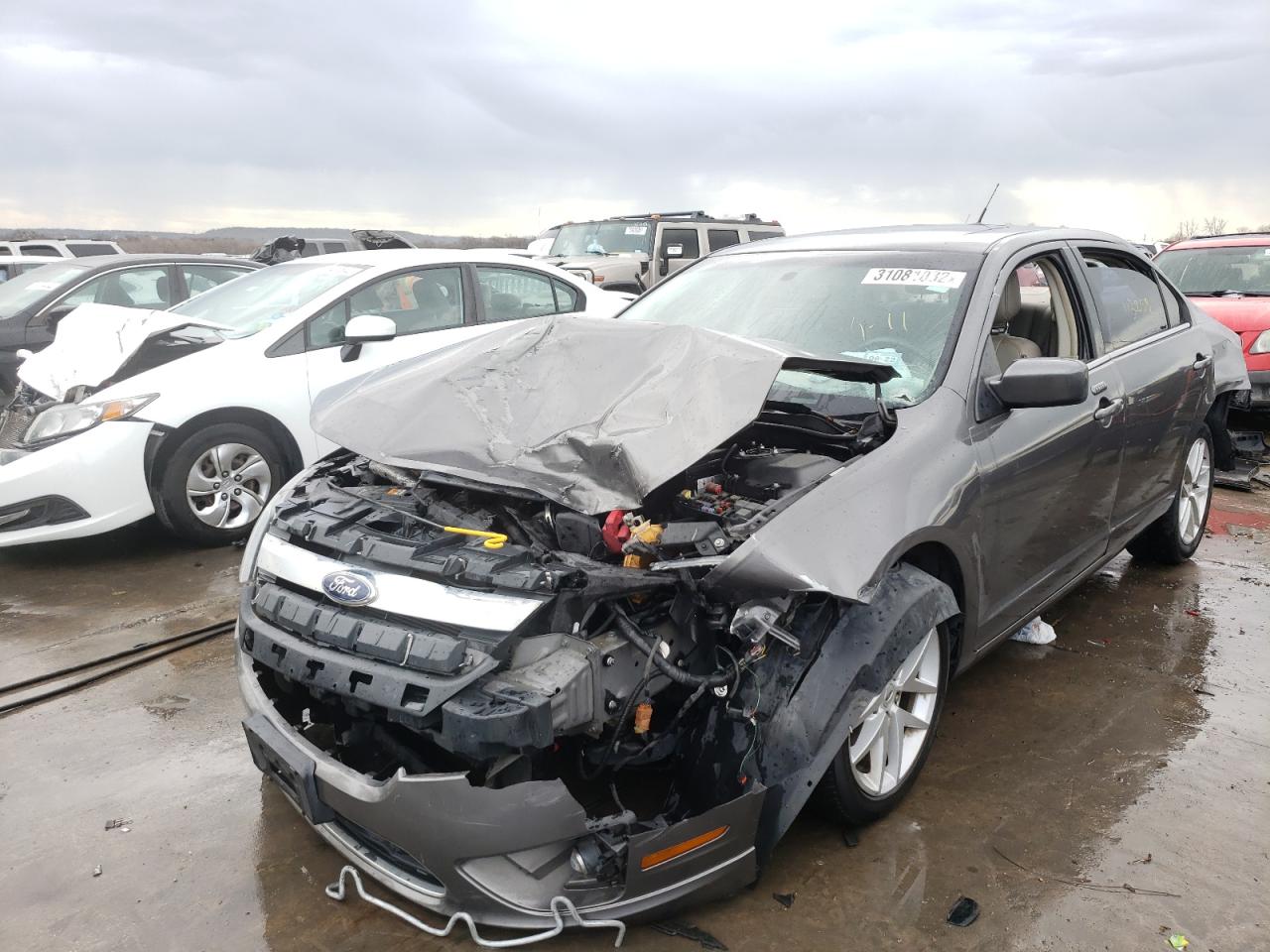 Photo 2 from auction – 2012 FORD FUSION SEL with VIN 3FAHP0JA9CR349271