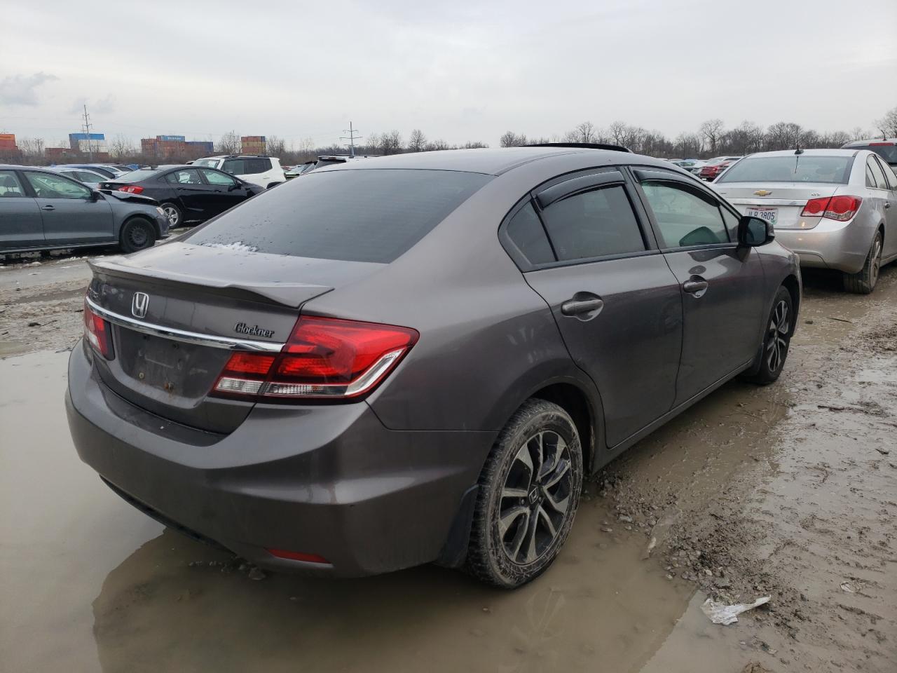 Photo 4 from auction – 2013 HONDA CIVIC EXL with VIN 19XFB2F90DE040422