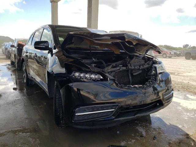 ACURA MDX 2014 with VIN 5FRYD4H2XEB044342 - Photo from auction