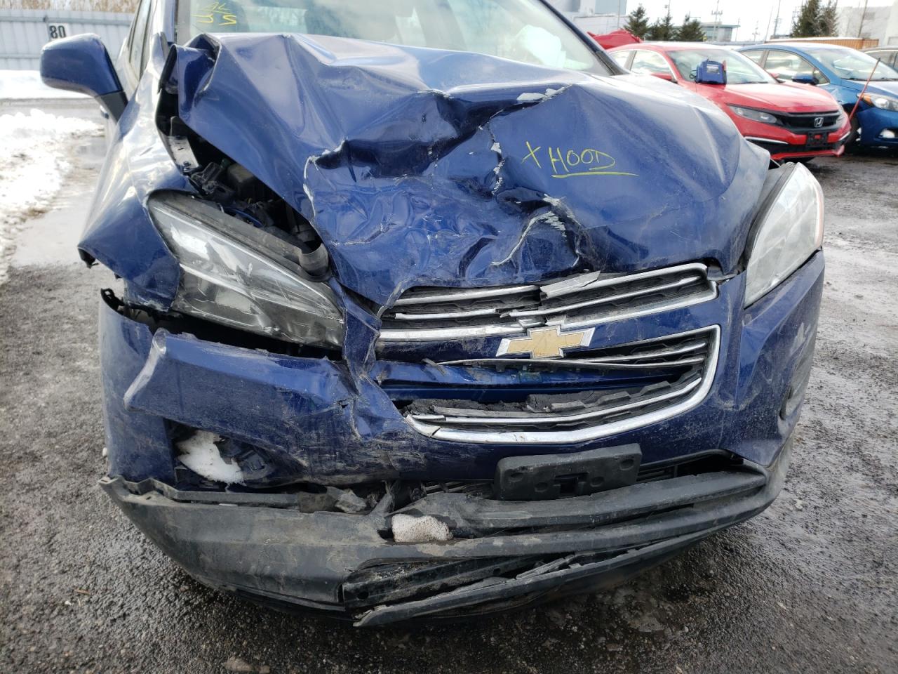 Photo 9 from auction – 2016 CHEVROLET TRAX LS with VIN 3GNCJKSB6GL254448