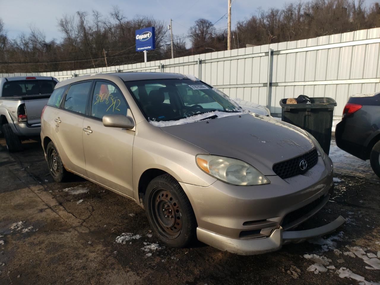TOYOTA MATRIX XR 2003 with VIN 2T1KR32E53C085551 - Photo from auction