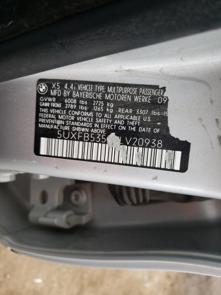 Photo 10 from auction – 2006 BMW X5 4.4I with VIN 5UXFB53596LV20938