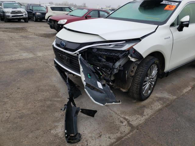 Photo 9 from auction – 2021 TOYOTA VENZA LE with VIN JTEAAAAH8MJ057229