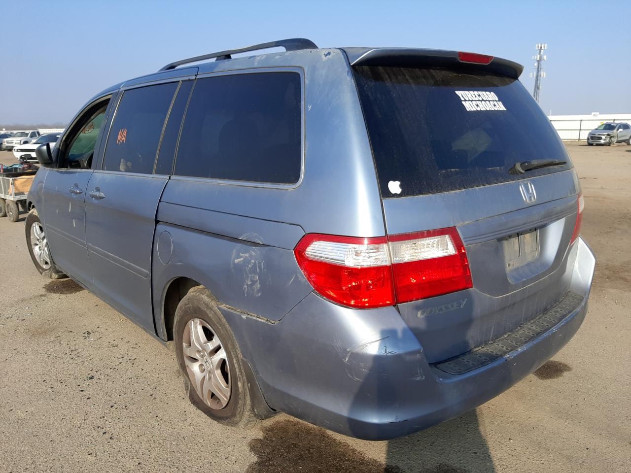 Photo 3 from auction – 2007 HONDA ODYSSEY EX with VIN 5FNRL38667B090775