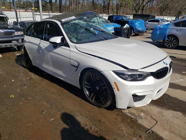 BMW M3 2018 with VIN WBS8M9C58J5J77881 - Photo from auction
