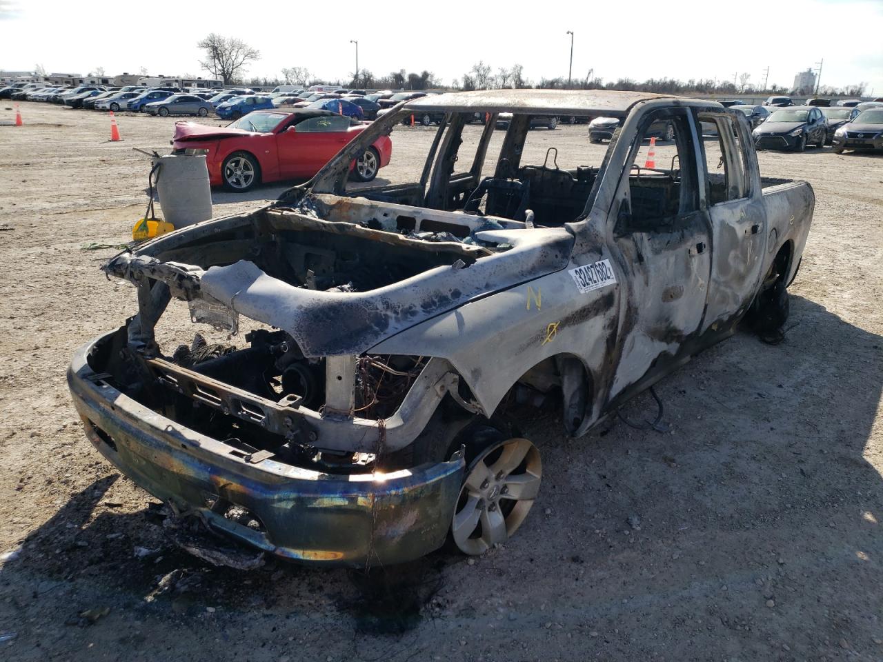 Photo 2 from auction – 2021 RAM 1500 CLASS with VIN 1C6RR6FT8MS500653