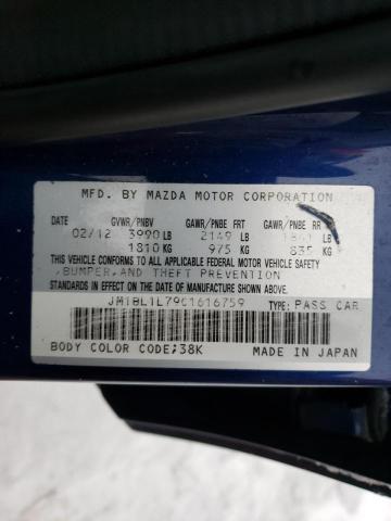 Photo 10 from auction – 2012 MAZDA 3 I with VIN JM1BL1L79C1616759