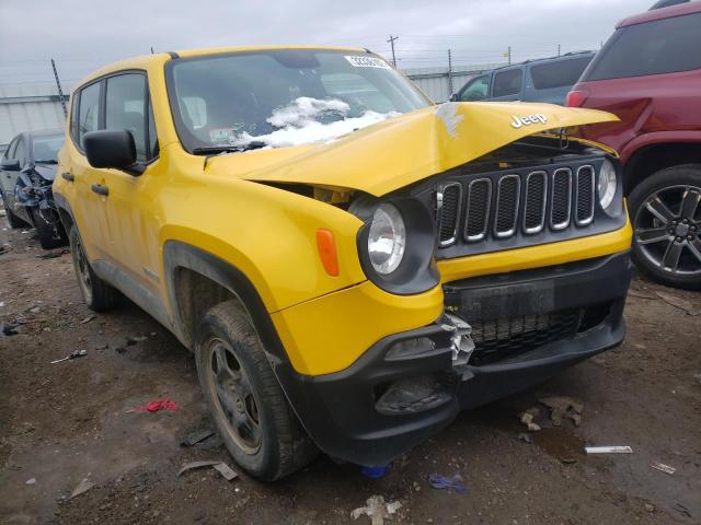 Photo 1 from auction – 2018 JEEP RENEGADE S with VIN ZACCJBAB1JPJ15768