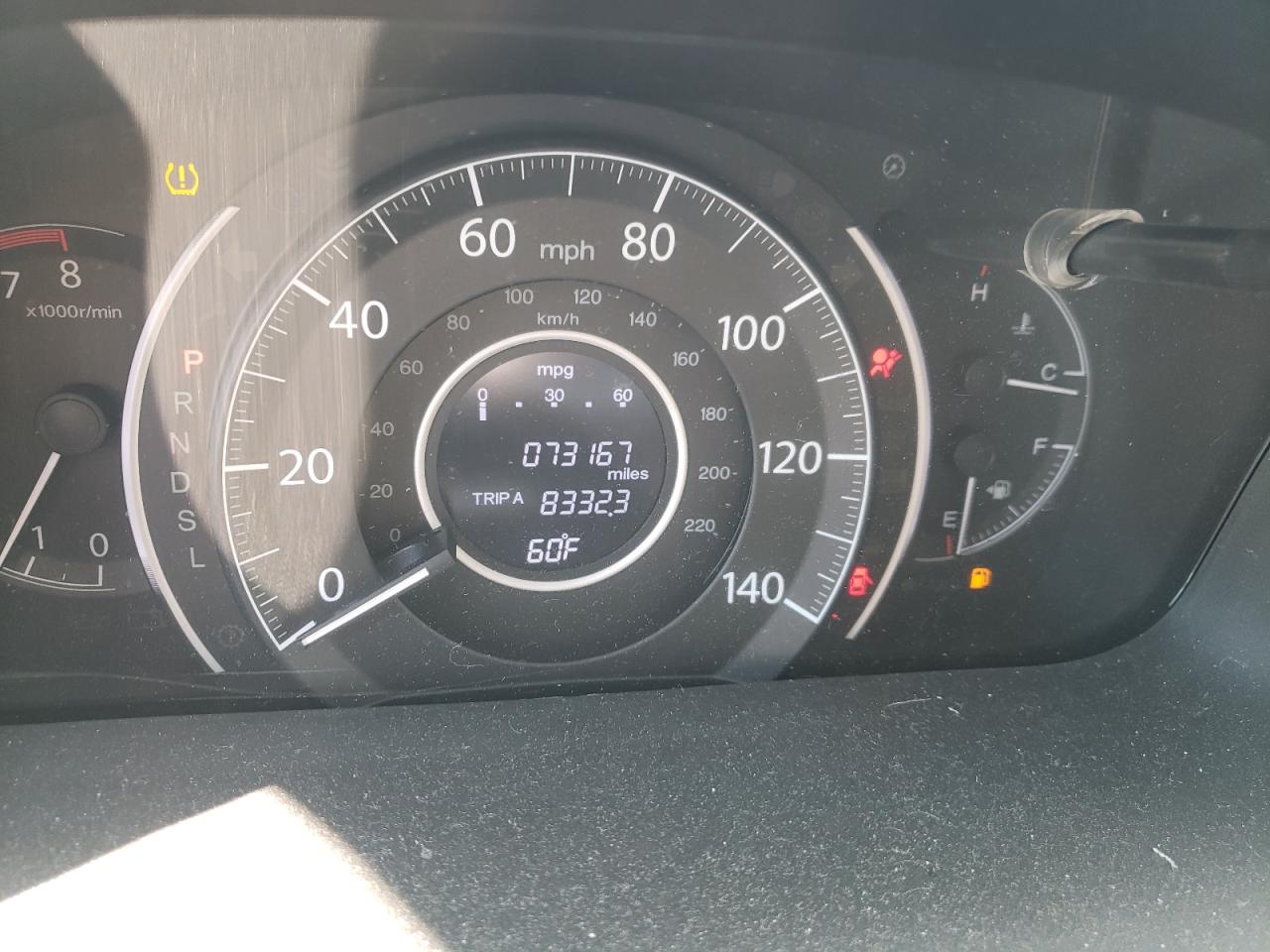 Photo 8 from auction – 2015 HONDA CR-V LX with VIN 5J6RM4H35FL049116