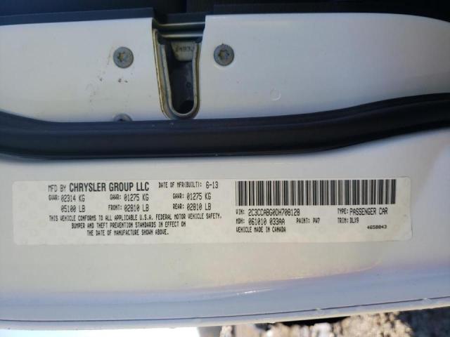 Photo 10 from auction – 2013 CHRYSLER 300 S with VIN 2C3CCABG0DH708128