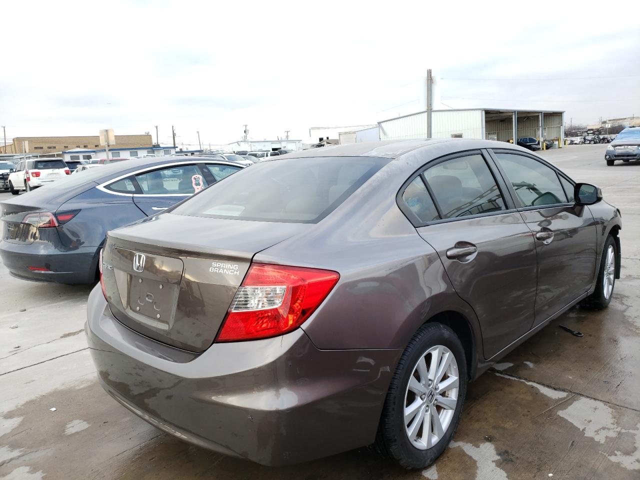 Photo 4 from auction – 2012 HONDA CIVIC EX with VIN 2HGFB2F81CH534946