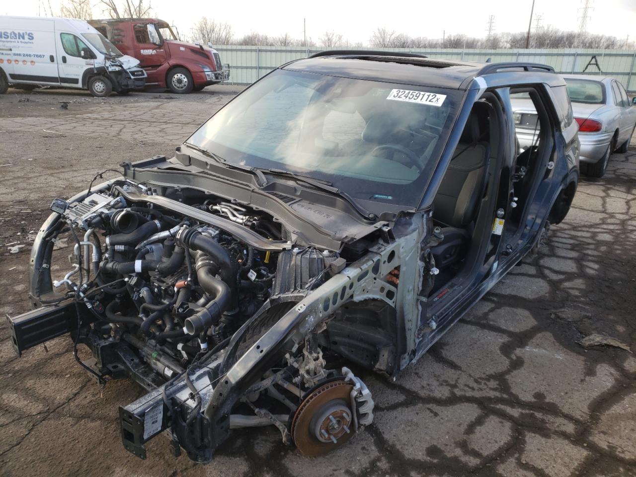 Photo 2 from auction – 2021 FORD EXPLORER S with VIN 1FM5K8GC0MGA39484