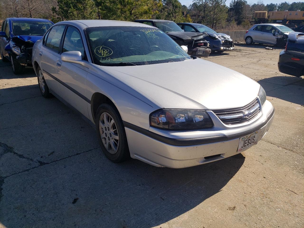 CHEVROLET IMPALA 2004 with VIN 2G1WF52E049321314 - Photo from auction