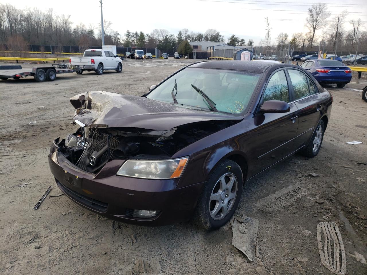 Photo 2 from auction – 2006 HYUNDAI SONATA GLS with VIN 5NPEU46FX6H084451
