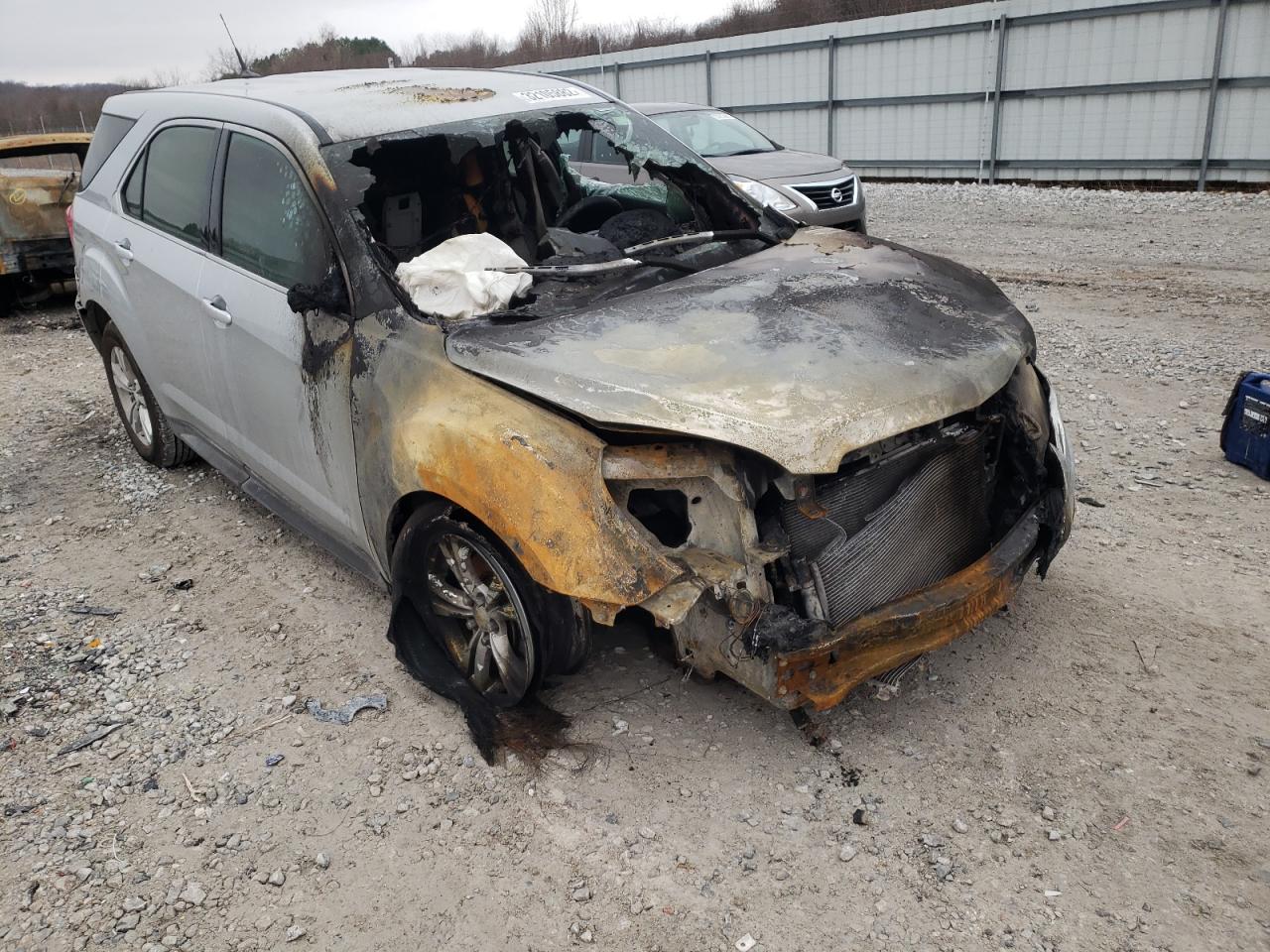 CHEVROLET EQUINOX LS 2012 with VIN 2GNALBEKXC6185937 - Photo from auction