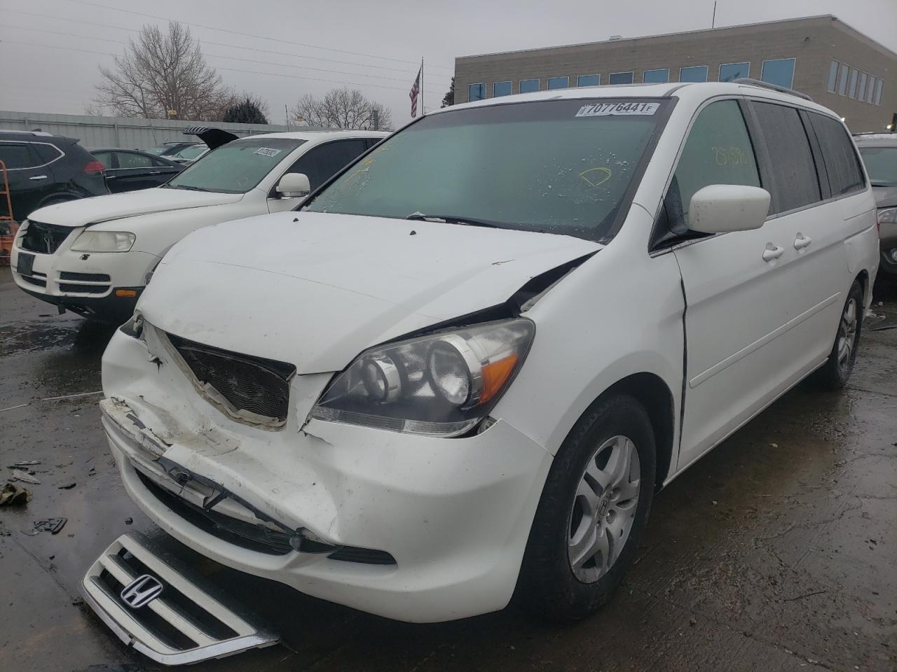 Photo 2 from auction – 2007 HONDA ODYSSEY EX with VIN 5FNRL38627B462581