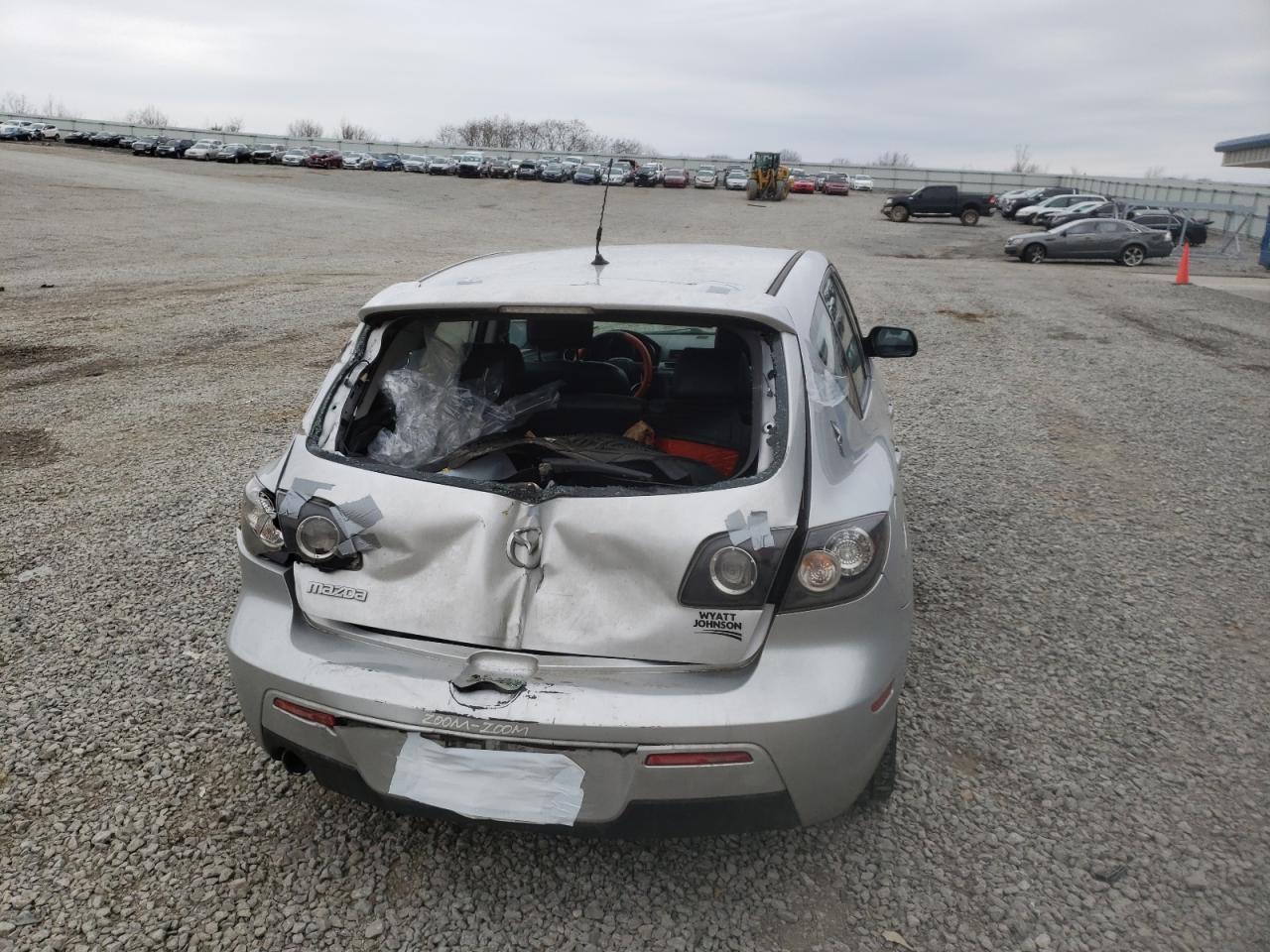 Photo 9 from auction – 2008 MAZDA 3 HATCHBAC with VIN JM1BK343X81827339