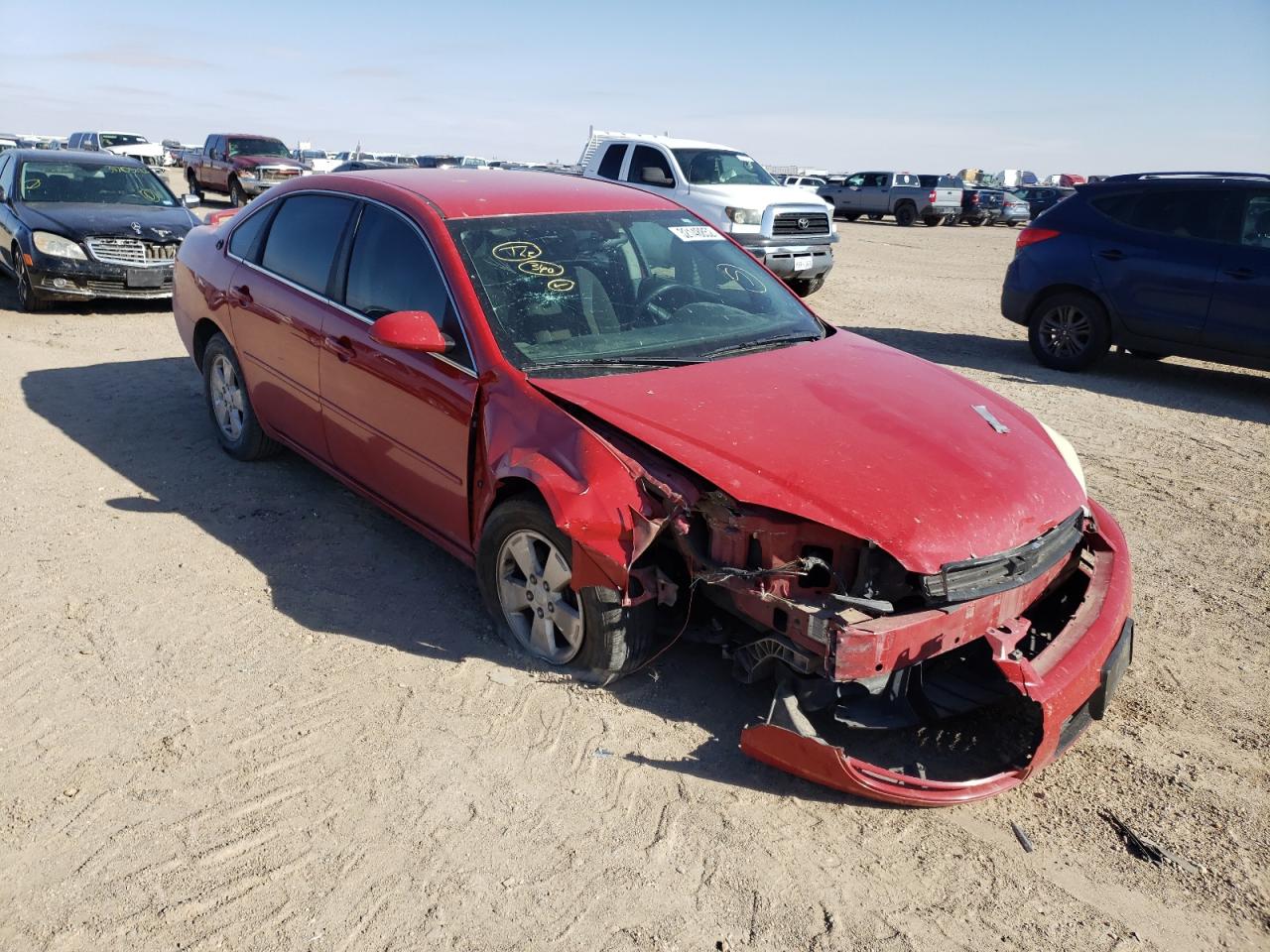 Photo 9 from auction – 2008 CHEVROLET IMPALA LT with VIN 2G1WT55N581256162